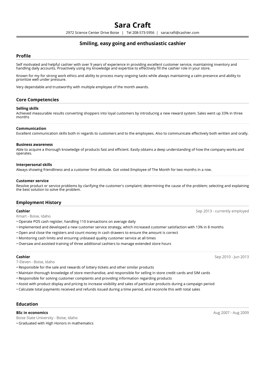 Want More Money? Start resume