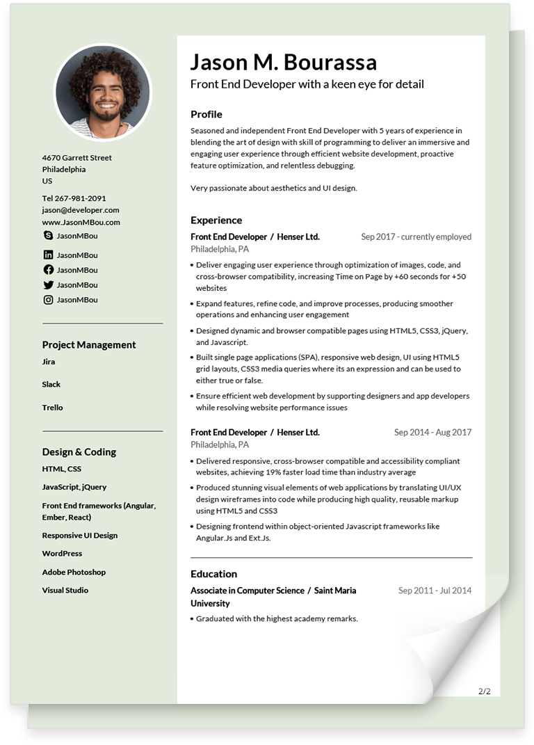 Cv Format Get The Best Cv Format Template And Introduce Yourself To The Professional World