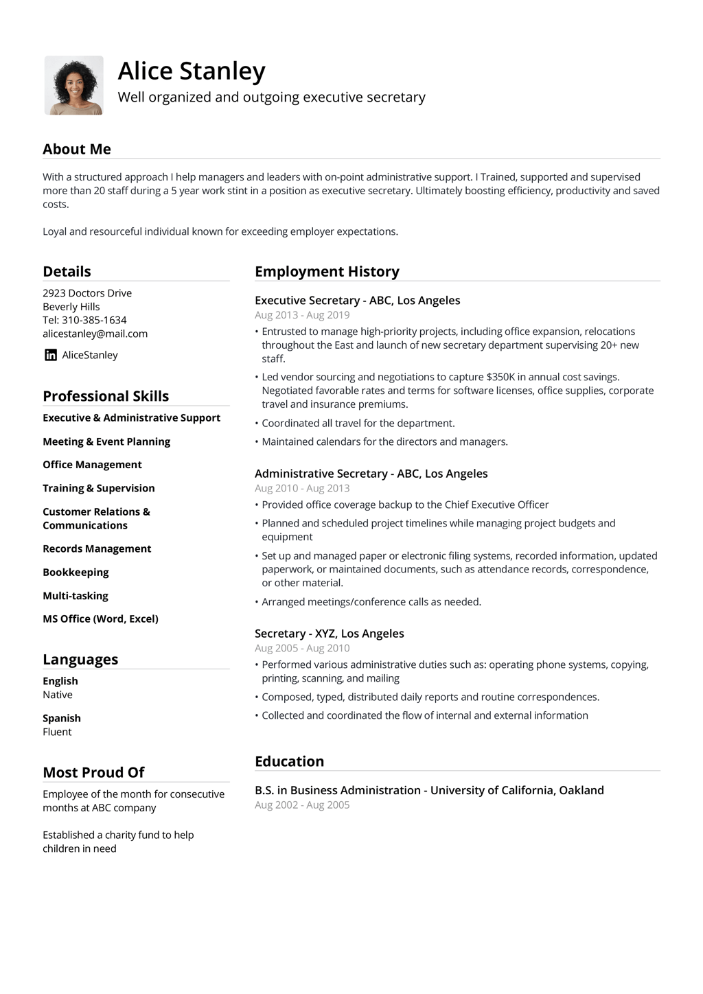 resume format download