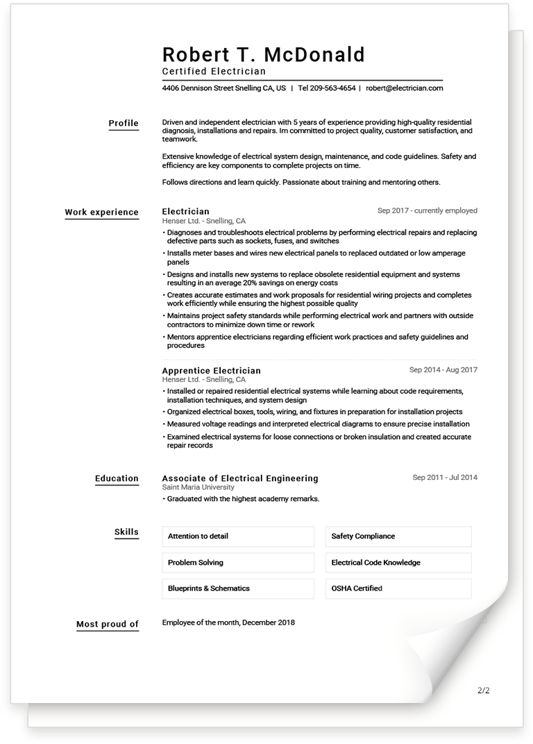 Cv Template: Design And Customize Your Cv For 2023
