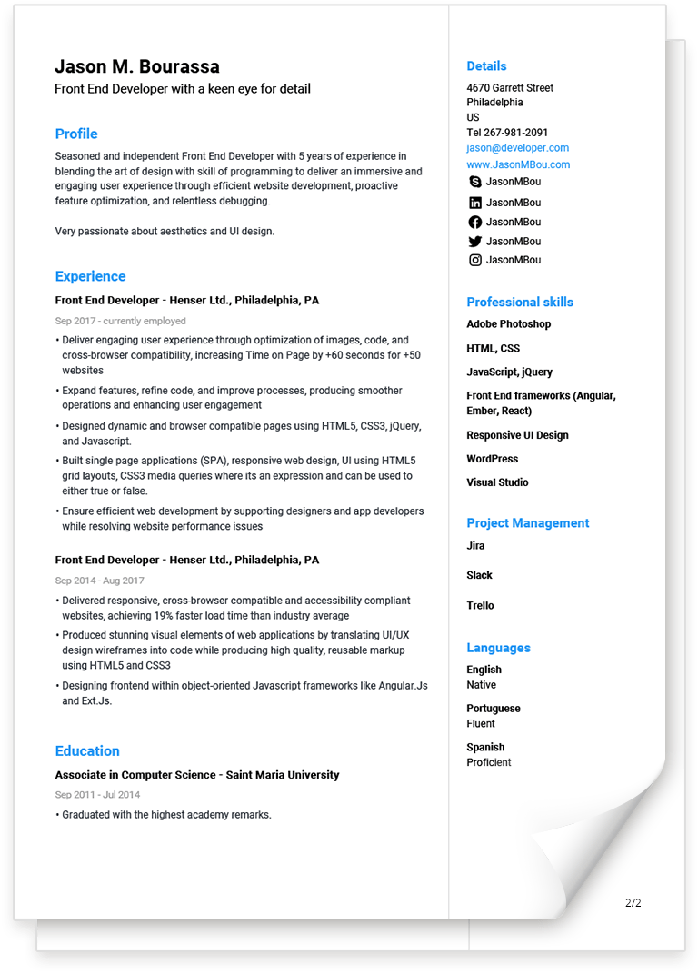 2020 template curriculum vitae CV 2020] can [Updated in Easily Fill for Templates You Free