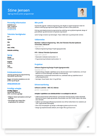 Online CV bygger: Lav et gratis CV og ansøgning på få minutter